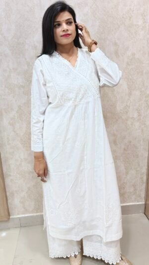 Cotton Kurti with Resham Work