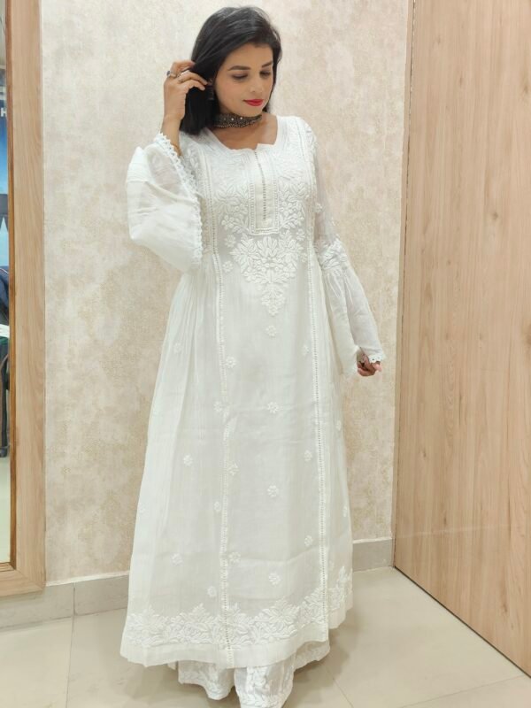 Mul Chanderi Gown - Image 2