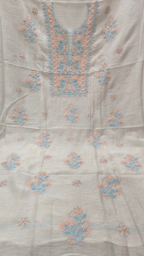 Mul Chanderi Kurta and Dupatta Fabric