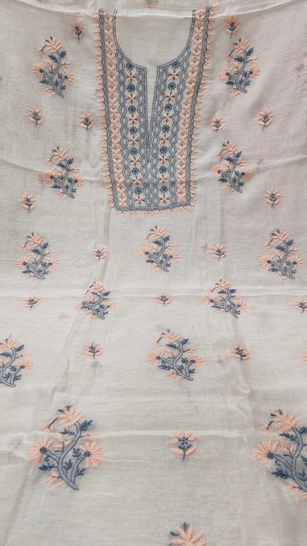 Mul Chanderi Kurta and Dupatta Fabric