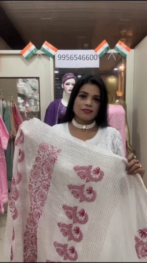 Mul Chanderi Saree