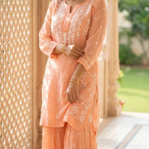 Pure Muslin Garara Set