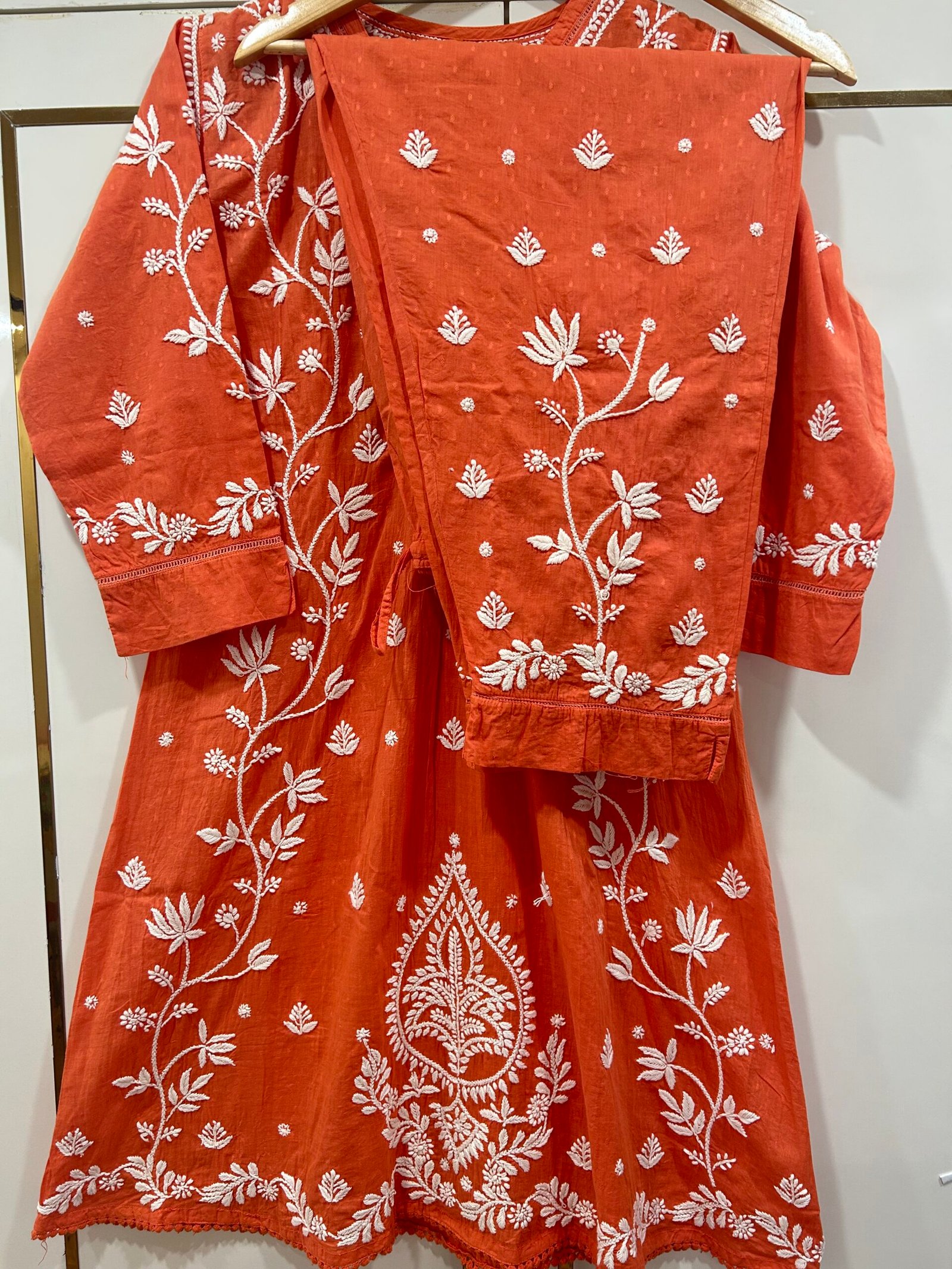 Pure Cotton Kurta and Pant Set - Image 7