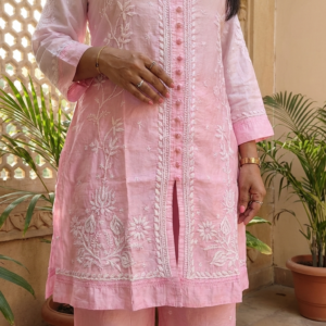 Pure Banarasi Chanderi Co-Ord Set