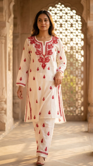 Pure Cotton Kurta and Pant Set
