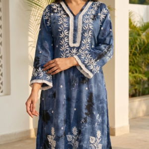 Pure Mul Cotton Mul Kurta and Pant Set
