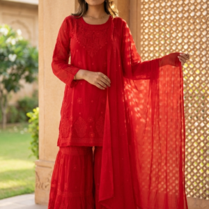 Pure Viscose Garara Set