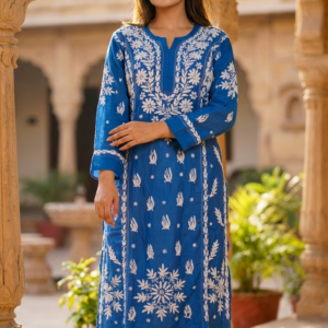 Pure Muslin Kurta and Pant set