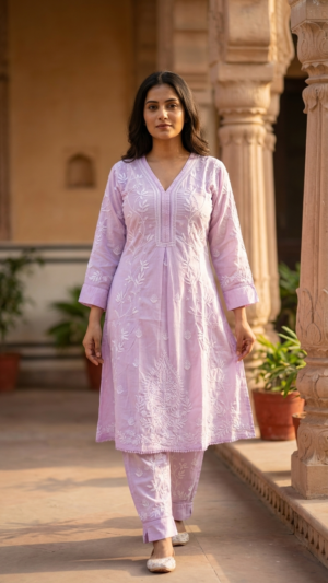 Pure Cotton Kurta and Pant Set