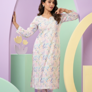 Cotton Kurta and Pant Set