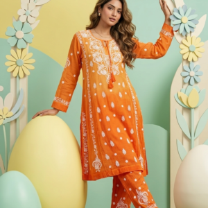Pure Mul Chanderi Co-Ord Set