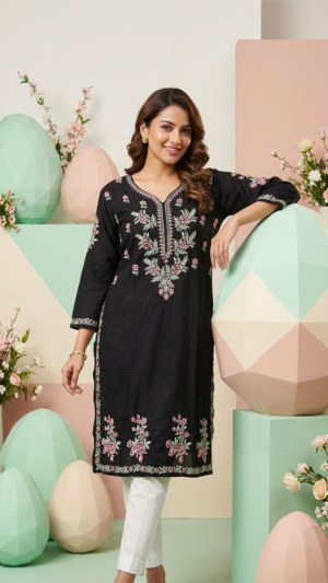 Premium Rayon Cotton Kurti