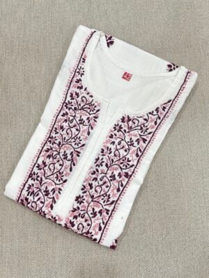 Pure Slub Cotton Kurti - Size 42