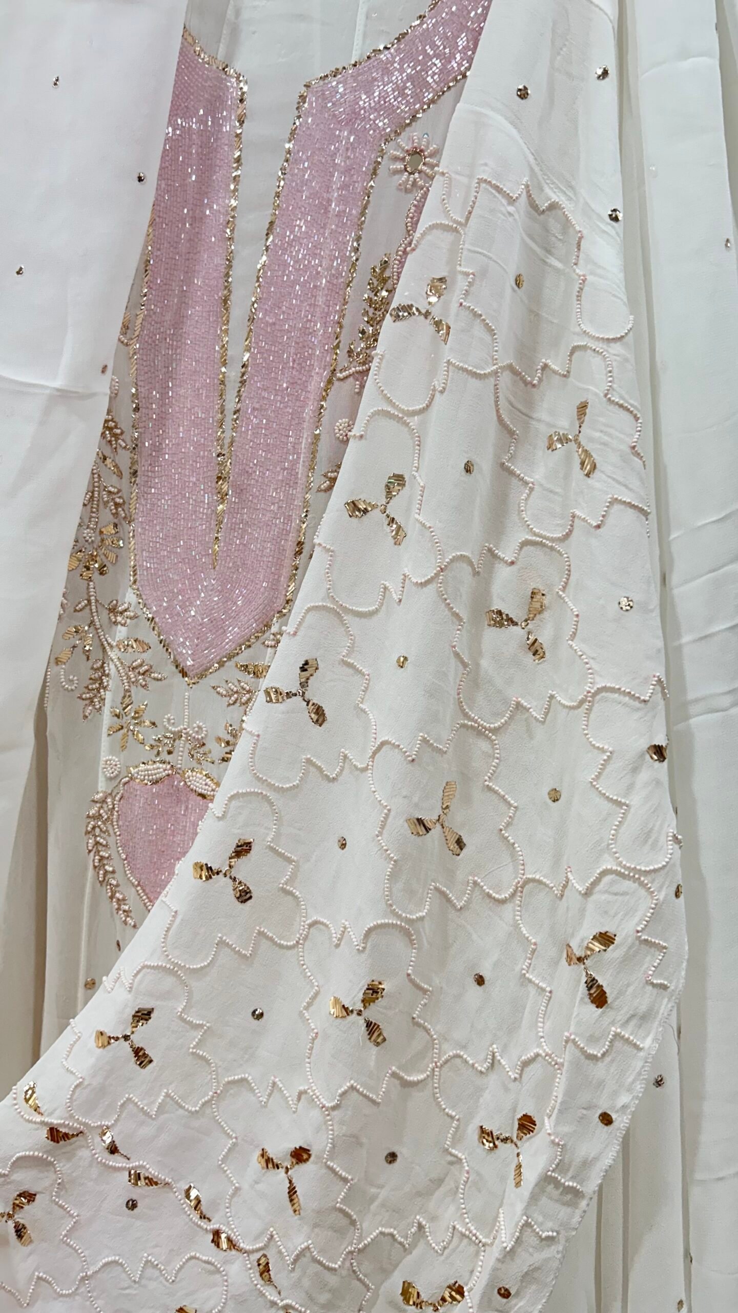 Pure Viscose Semi-Stitched Anarkali with Dupatta. - Image 3