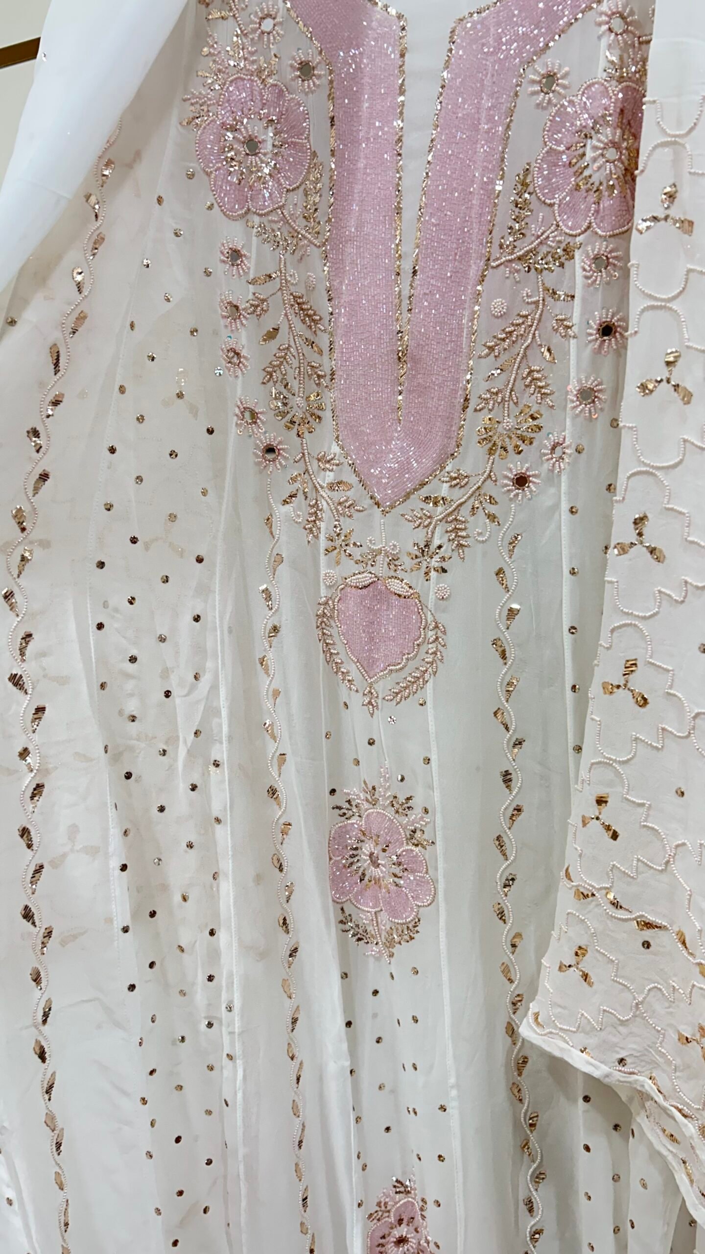 Pure Viscose Semi-Stitched Anarkali with Dupatta.