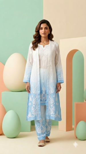 Viscose Shrug Set - Ombre.
